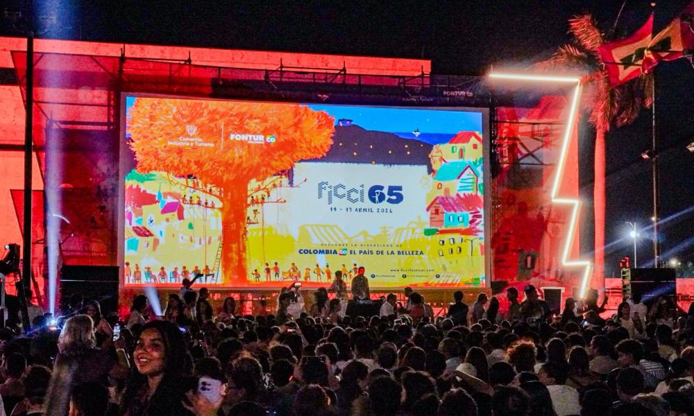 Inauguración del FICCI 65 - Patio de Banderas 